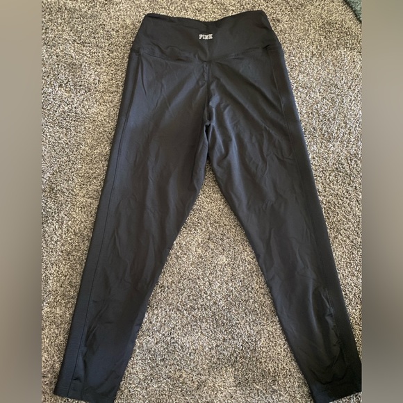 PINK Victoria's Secret Black High-Rise Leggings - Picture 2 of 5